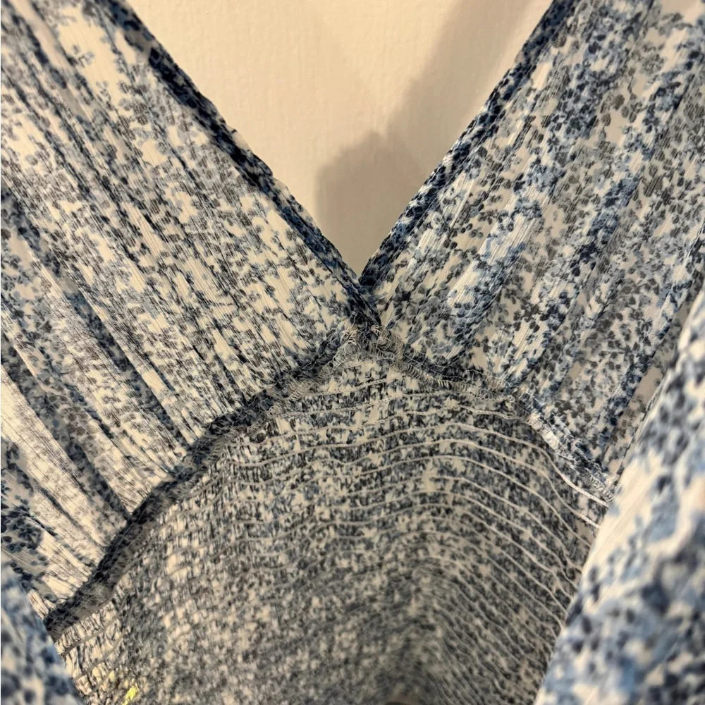 byTiMo Blue Ruffle Gown - Picture 5 of 9